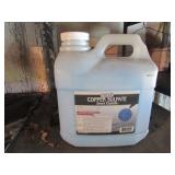 3/4 full jug of copper sulfate
