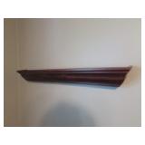 2 wall shelves