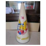 vintage tri-central megaphone