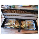 drill bit set w/case