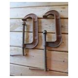 2  c-clamps