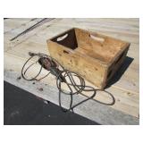 wood box & light