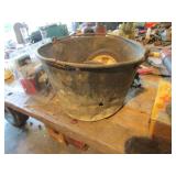 old bucket (has holes in it)