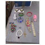 costume jewelry & watches