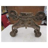 iron hay trolley
