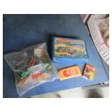 matchbox carry case & toys