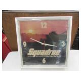squadron combine advertising clock(non-working)