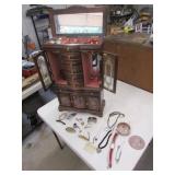 jewelry box & all costume jewelry