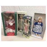 MIXED COLLECTIBLE DOLL LOT MIXED COLLECTIBLE DOLL LOT