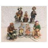 PORCELAIN FIGURES LOT PORCELAIN FIGURES LOT