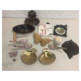 MIXED LOT - BRASS SHELLS & MORE MIXED LOT - BRASS SHELLS & MORE