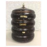 MID CENTURY MODERN CANISTER SET MID CENTURY MODERN CANISTER SET