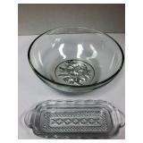 9" SALAD BOWL & BUTTER DISH 9" SALAD BOWL & BUTTER DISH