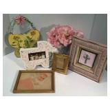 ADORABLE BABY GIRL MIXED DECOR LOT ADORABLE BABY GIRL MIXED DECOR LOT