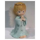 CERAMIC LIGHT UP PRAYING ANGEL