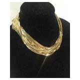 18" GOLD PLATED HERINGBONE CHAINS - LOT OF 25 18" GOLD PLATED HERINGBONE CHAINS - LOT OF 25