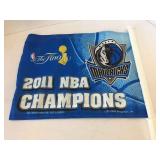 DALLAS MAVERICKS 2 SIDED CAR WINDOW FLAG DALLAS MAVERICKS 2 SIDED CAR WINDOW FLAG