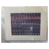 STEREOGRAM ILLUSION PRINT OF NATIONAL FLAGS STEREOGRAM ILLUSION PRINT OF NATIONAL FLAGS