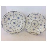 PAIR OF FURNIVALS LIMITED DENMARK PLATES PAIR OF FURNIVALS LIMITED DENMARK PLATES