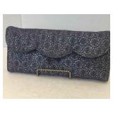 VINTAGE PURPLE & SILVER CLUTCH VINTAGE PURPLE & SILVER CLUTCH