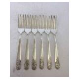 WM. A. ROGERS ONEIDA LTD. SET OF 6 FORKS