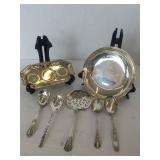 MIXED WM. ROGERS SILVERPLATE LOT