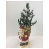 SANTA AND HIS TOY BAG DECORATIVE PLANTER SANTA AND HIS TOY BAG DECORATIVE PLANTER