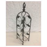 DECORATIVE METAL 3 BOTTLE WINE RACK DECORATIVE METAL 3 BOTTLE WINE RACK