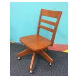 SWIVEL BANKERS CHAIR ON CASTERS - ROCKS SWIVEL BANKERS CHAIR ON CASTERS - ROCKS