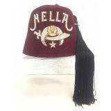 MASONIC HELLA SHRINERS FEZ WITH JEWELED DETAIL MASONIC HELLA SHRINERS FEZ WITH JEWELED DETAIL