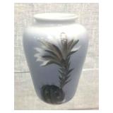 ROYAL COPENHAGEN VINTAGE HAND PAINTED CACTUS VASE ROYAL COPENHAGEN VINTAGE HAND PAINTED CACTUS VASE