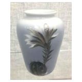 ROYAL COPENHAGEN VINTAGE HAND PAINTED CACTUS VASE