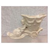COVENTRY BABY CHERUB SNAIL CARRIAGE PLANTER COVENTRY BABY CHERUB SNAIL CARRIAGE PLANTER