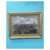 SIGNED MAURICE LEGENDRE PARIS PRINT SIGNED MAURICE LEGENDRE PARIS PRINT