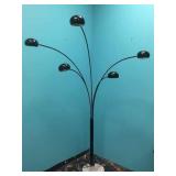 MID CENTURY 5 HEAD SPIDER LAMP MID CENTURY 5 HEAD SPIDER LAMP