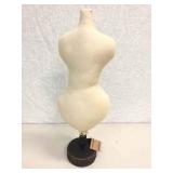 TABLETOP FABRIC BUST DISPLAY TABLETOP FABRIC BUST DISPLAY