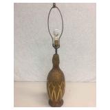 GOLD MID CENTURY MODERN LAMP GOLD MID CENTURY MODERN LAMP