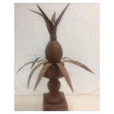 RUSTIC METAL PINEAPPLE BY CREATIVE CO-OP RUSTIC METAL PINEAPPLE BY CREATIVE CO-OP