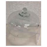 LARGE GLASS CLOCHE DOME