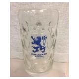 LOWENBRAU DIMPLED 1 LITER BEER MUG LOWENBRAU DIMPLED 1 LITER BEER MUG