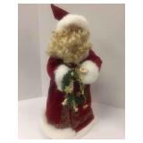 DECORATIVE SANTA W/ WREATH - NEW, NEVER USED DECORATIVE SANTA W/ WREATH - NEW, NEVER USED
