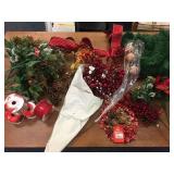 HUGE CHRISTMAS FLORAL LOT HUGE CHRISTMAS FLORAL LOT