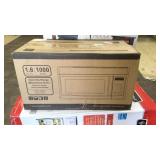 1.6 curt 1000 watt over the range microwave oven