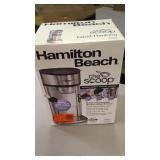 Hamilton Beach the scoop coffee maker