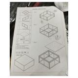 Outdoor Rattan Corner Seat and Glass Top Coffee Ta