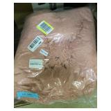 Pink Faux Fur Small Pet Bed