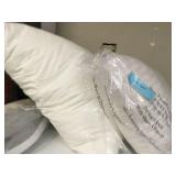 Standard Size Bed Pillow and Large Square Pillow