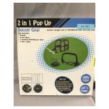 2-IN-1 Pop Up Soccer Goal
