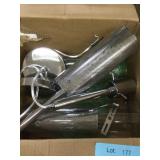 Metal Pendant Light Missing 1 glass shade