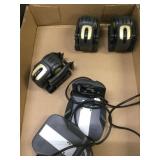 3 Vector Robots with 2 Charging Stations- No Block